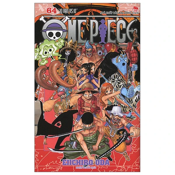 One Piece - Tập 64: 10 Vạn Vs 10 - Eiichiro Oda (Mới 100%) Truyện tranh, NXB Kim Đồng - SÁCH ĐẠI HỌC