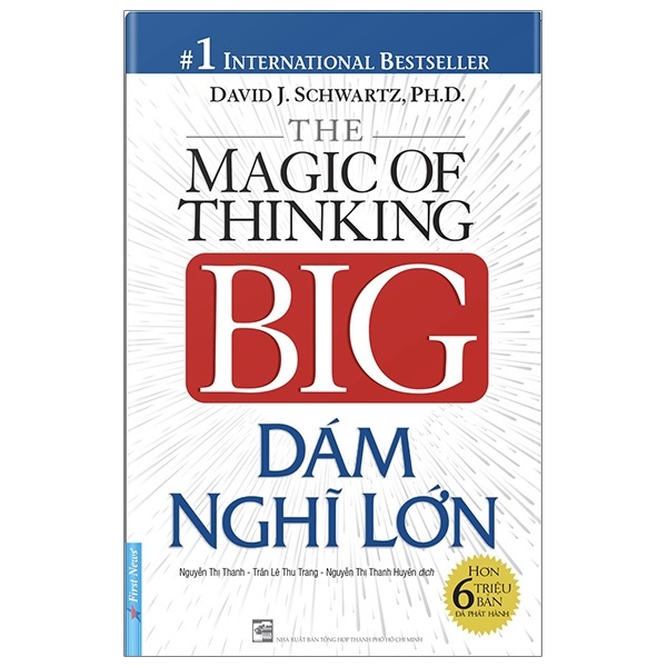 Dám Nghĩ Lớn (Bìa Cứng) - David J. Schwartz, Ph D (Mới 100%) Sách tư duy, kỹ năng sống, First News - SÁCH ĐẠI HỌC