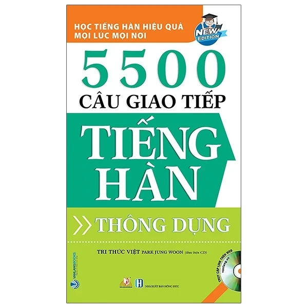 5500 Câu Giao Tiếp Tiếng Hàn Thông Dụng - Tri Thức Việt (Mới 100%) Tiếng Hàn, Văn Lang Books - SÁCH ĐẠI HỌC