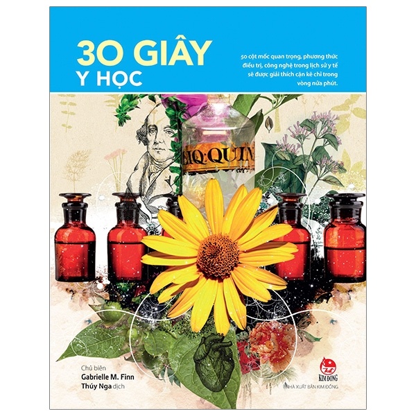 30 Giây Y Học - Gabrielle M. Finn (Mới 100%) Sách y học hiện đại, NXB Kim Đồng - SÁCH ĐẠI HỌC