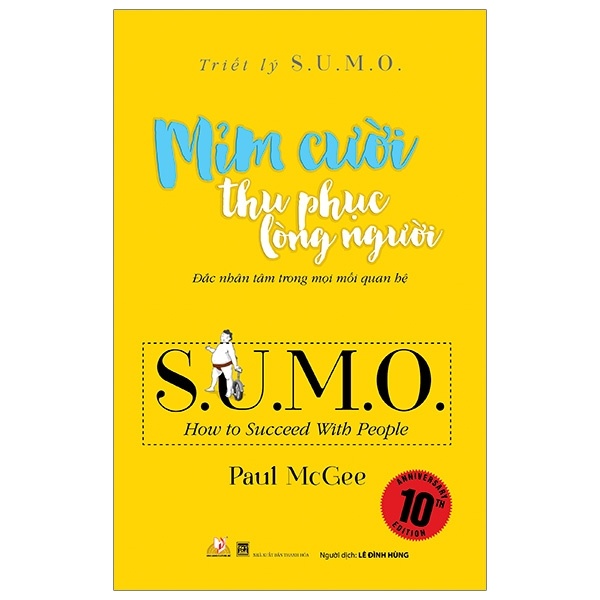 Triết Lý Sumo - Mỉm Cười Thu Phục Lòng Người - Paul McGee (Mới 100%) Sách tư duy, kỹ năng sống, Văn Lang Books - SÁCH ĐẠI HỌC