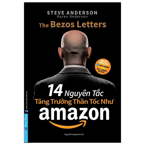 14 Nguyên Tắc Tăng Trưởng Thần Tốc Như Amazon - Steve Anderson, Karen Anderson (Mới 100%) Nhân vật, bài học kinh doanh, First News - SÁCH ĐẠI HỌC