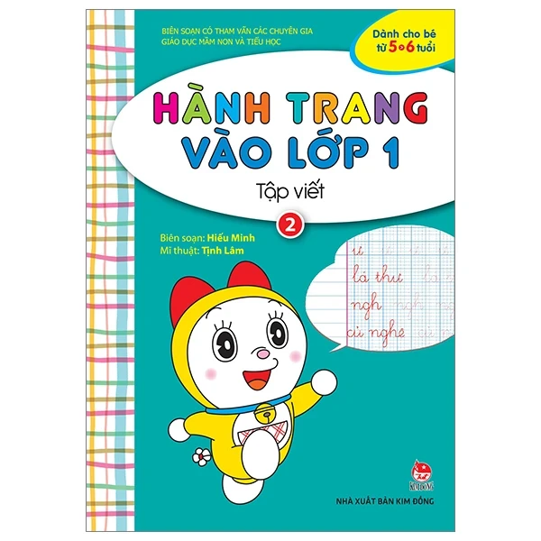 Hành Trang Vào Lớp 1 - Tập Viết - Tập 2 - Hiếu Minh, Tịnh Lâm (Mới 100%) Phát triển kỹ năng, trí tuệ cho trẻ, NXB Kim Đồng - SÁCH ĐẠI HỌC