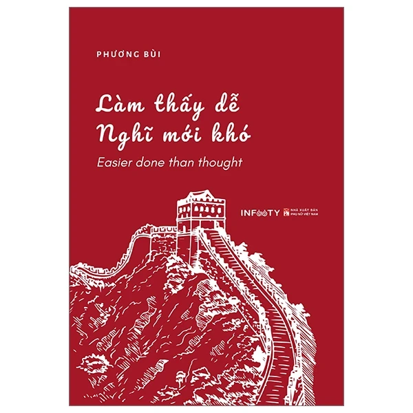 Làm Thấy Dễ - Nghĩ Mới Khó - Phương Bùi (Mới 100%) Sách tư duy, kỹ năng sống, NXB Phụ Nữ - SÁCH ĐẠI HỌC