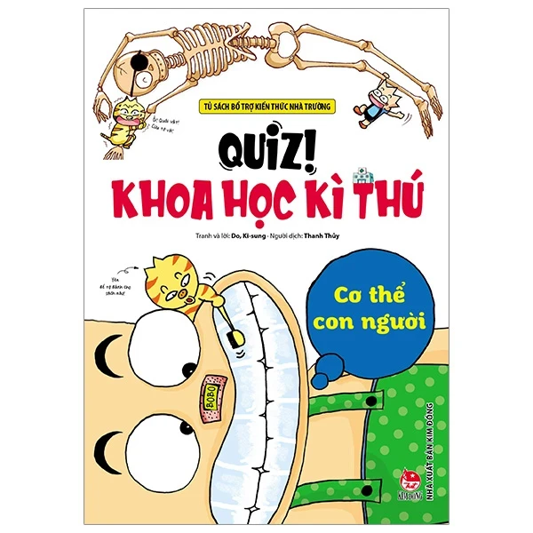 Quiz! Khoa Học Kì Thú - Cơ Thể Con Người - Do Ki-Sung (Mới 100%) Kiến thức bách khoa, NXB Kim Đồng - SÁCH ĐẠI HỌC