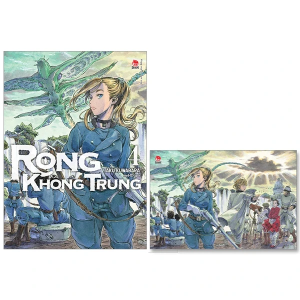 Rồng Không Trung - Tập 4 - Taku Kuwabara (Mới 100%) Truyện tranh, NXB Kim Đồng - SÁCH ĐẠI HỌC