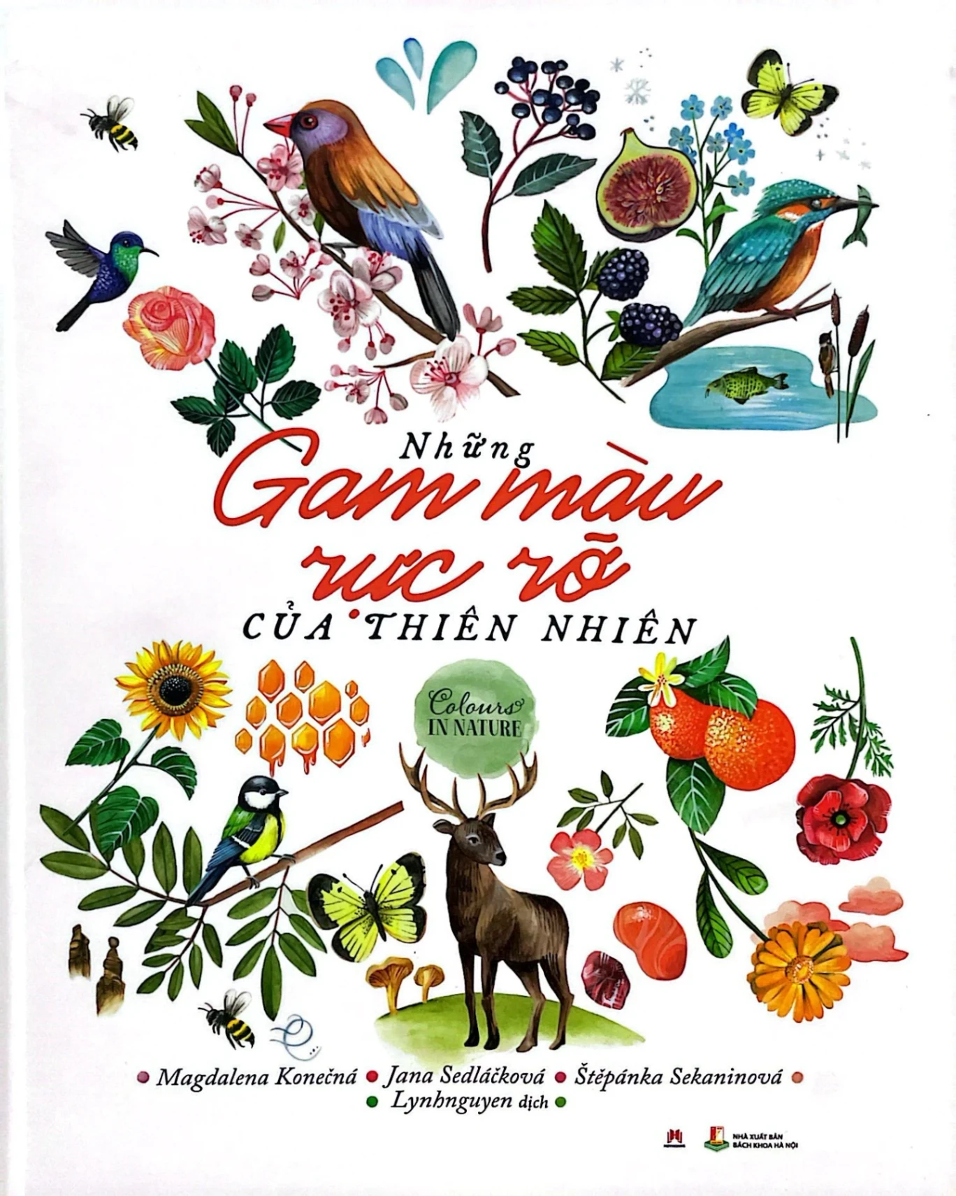 Những Gam Màu Rực Rỡ Của Thiên Nhiên (Bìa Cứng) - Magdalena Konečná, Jana Sedláčková, Štěpánka Sekaninová Magdalena Konečná, Jana Sedláčková, Štěpánka Sekaninová (Mới 100%) Kiến thức bách khoa, Huy Hoàng - SÁCH ĐẠI HỌC