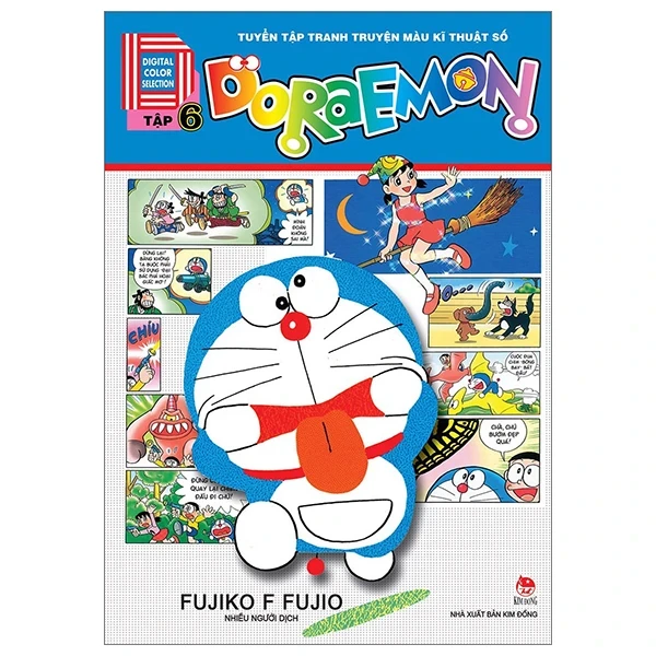 Doraemon - Tuyển Tập Tranh Truyện Màu Kĩ Thuật Số - Tập 6 - Fujiko F Fujio (Mới 100%) Truyện tranh, NXB Kim Đồng - SÁCH ĐẠI HỌC