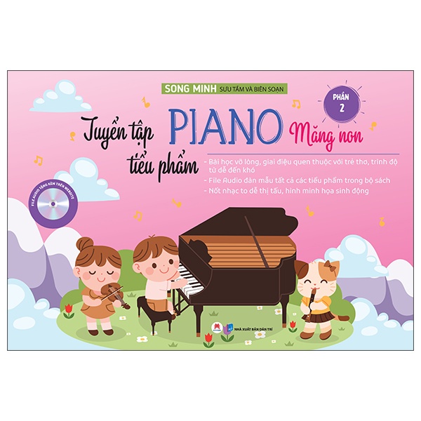 Tuyển Tập Tiểu Phẩm Piano Măng Non - Phần 2 - Song Minh (Mới 100%) Âm nhạc, điện ảnh, Huy Hoàng - SÁCH ĐẠI HỌC