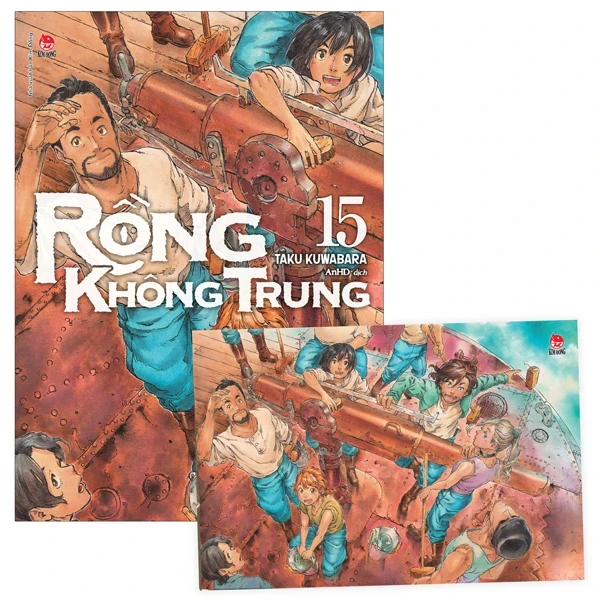 Rồng Không Trung - Tập 15 - Taku Kuwabara (Mới 100%) Manga, comic, NXB Kim Đồng - SÁCH ĐẠI HỌC