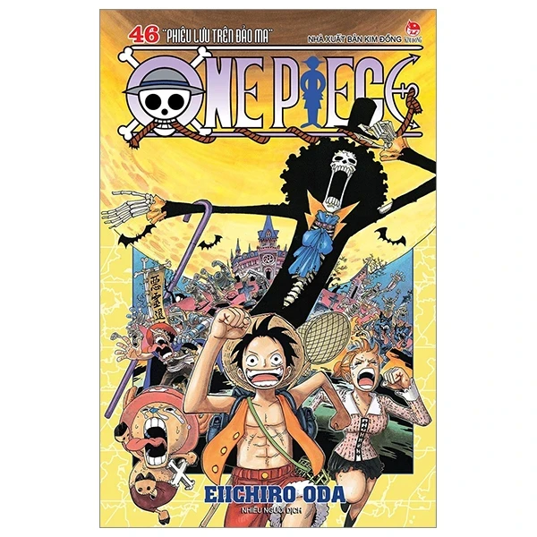 One Piece - Tập 46: Phiêu Lưu Trên Đảo Ma - Eiichiro Oda (Mới 100%) Truyện tranh, NXB Kim Đồng - SÁCH ĐẠI HỌC