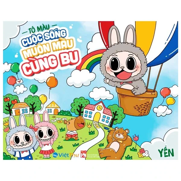 Tô Màu - Cuộc Sống Muôn Màu Cùng Bu - Yến (Mới 100%) Tô màu, luyện chữ, NXB Phụ Nữ - SÁCH ĐẠI HỌC
