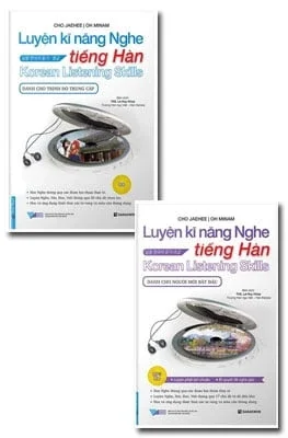Luyện Kĩ Năng Nghe Tiếng Hàn (Bộ 2 Cuốn) - Cho Jaehee, Oh Minam (Mới 100%) Tiếng Hàn, First News - SÁCH ĐẠI HỌC