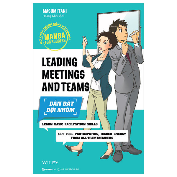 Manga For Success - Mở Khóa Thành Công Với Manga - Dẫn Dắt Đội Nhóm - Masumi Tani (Mới 100%) Quản trị, lãnh đạo, SaigonBooks - SÁCH ĐẠI HỌC