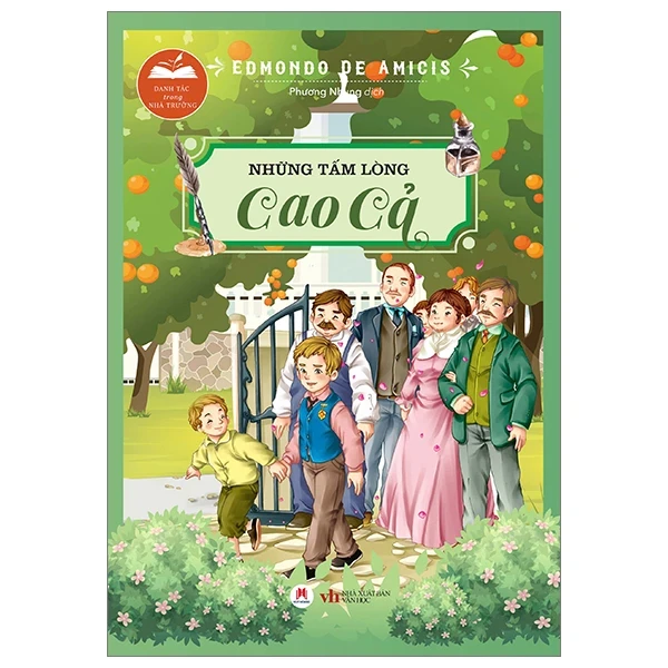 Danh Tác Trong Nhà Trường - Những Tấm Lòng Cao Cả - Edmondo De Amicis (Mới 100%) Tác phẩm kinh điển, Huy Hoàng - SÁCH ĐẠI HỌC