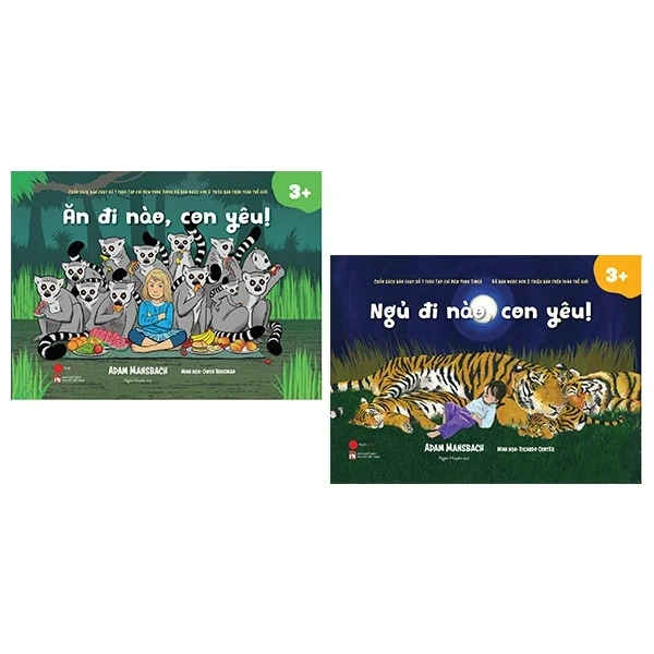 Ngủ Đi Nào, Con Yêu! + Ăn Đi Nào, Con Yêu! (Bộ 2 Cuốn) - Adam Mansbach (Mới 100%) Truyện thiếu nhi, NXB Phụ Nữ - SÁCH ĐẠI HỌC