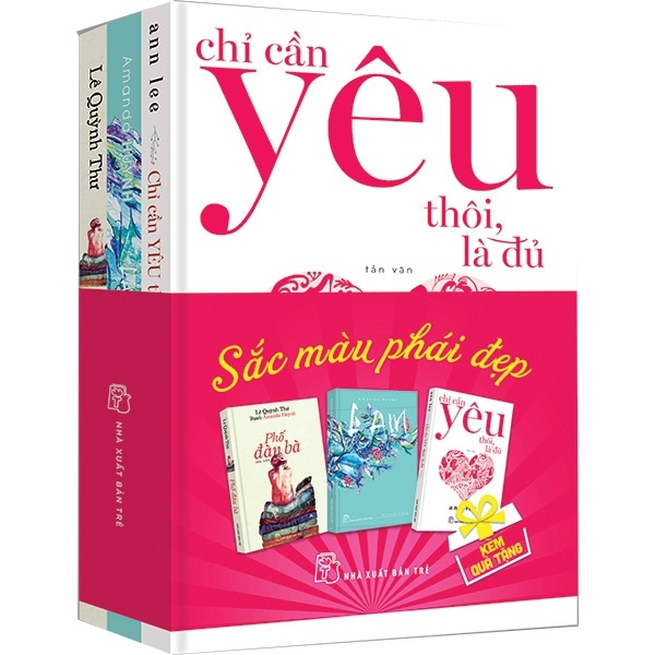 Bộ Sách Sắc Màu Phái Đẹp (Bộ 3 Cuốn) - Ann Lee, Amanda Huynh, Lê Quỳnh Thư (Mới 100%) Truyện ngắn, tản văn, NXB Trẻ - SÁCH ĐẠI HỌC