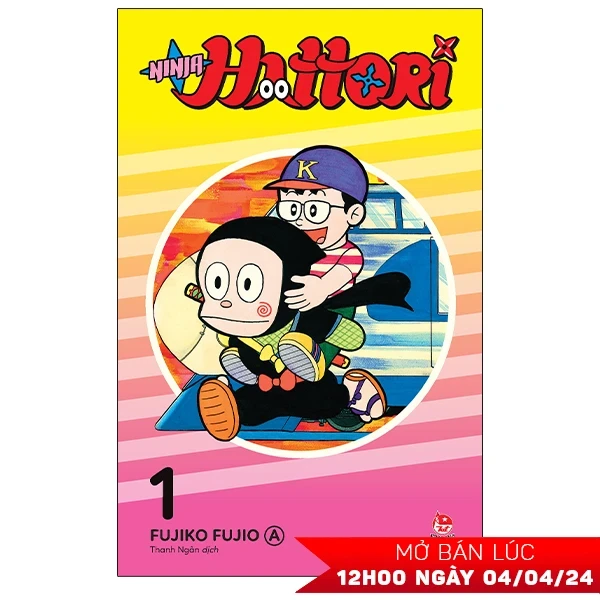 Ninja Hattori - Tập 1 - Fujiko Fujio A (Mới 100%) Truyện tranh, NXB Kim Đồng - SÁCH ĐẠI HỌC