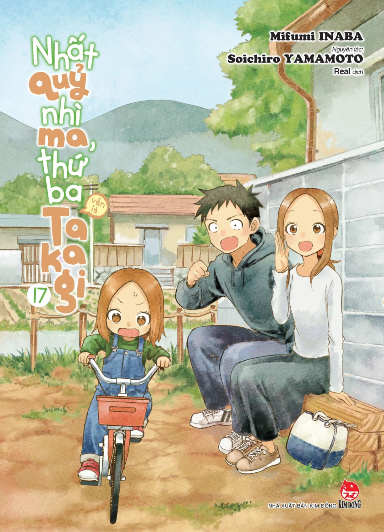 Nhất Quỷ Nhì Ma, Thứ Ba (Vẫn Là) Takagi - Tập 17 - Soichiro Yamamoto, Mifumi Inaba (Mới 100%) Manga, comic, NXB Kim Đồng - SÁCH ĐẠI HỌC