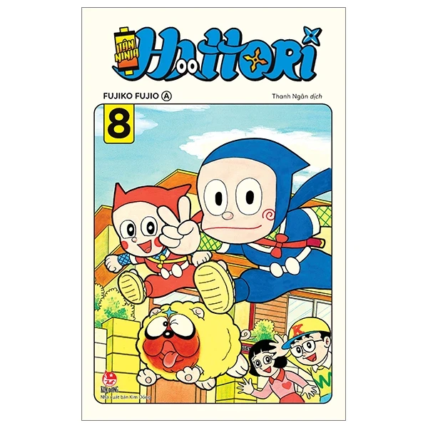 Tân Ninja Hattori - Tập 8 - Fujiko Fujio A (Mới 100%) Truyện tranh, NXB Kim Đồng - SÁCH ĐẠI HỌC