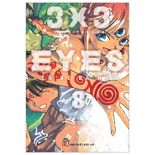3x3 Eyes - Cô Bé Ba Mắt - Tập 8 - Yuzo Takada (Mới 100%) Truyện tranh, NXB Trẻ - SÁCH ĐẠI HỌC