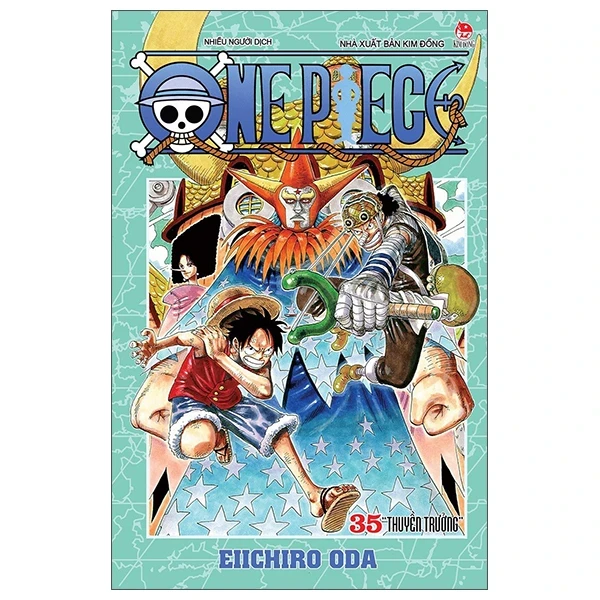 One Piece - Tập 35: Thuyền Trưởng - Eiichiro Oda (Mới 100%) Truyện tranh, NXB Kim Đồng - SÁCH ĐẠI HỌC