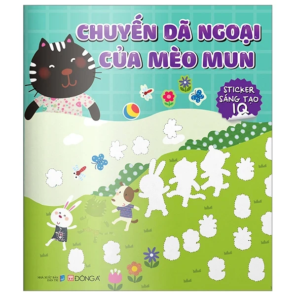 Chuyến Dã Ngoại Của Mèo Mun - Sticker IQ - Đông A (Mới 100%) Kiến thức, kỹ năng sống cho trẻ, Đông A - SÁCH ĐẠI HỌC