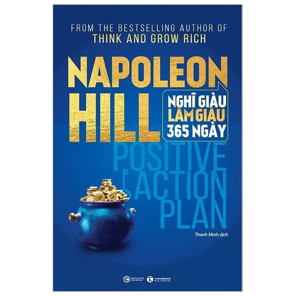 Nghĩ Giàu Làm Giàu 365 Ngày - Napoleon Hill (Mới 100%) Khởi nghiệp, làm giàu, Thái Hà Books - SÁCH ĐẠI HỌC