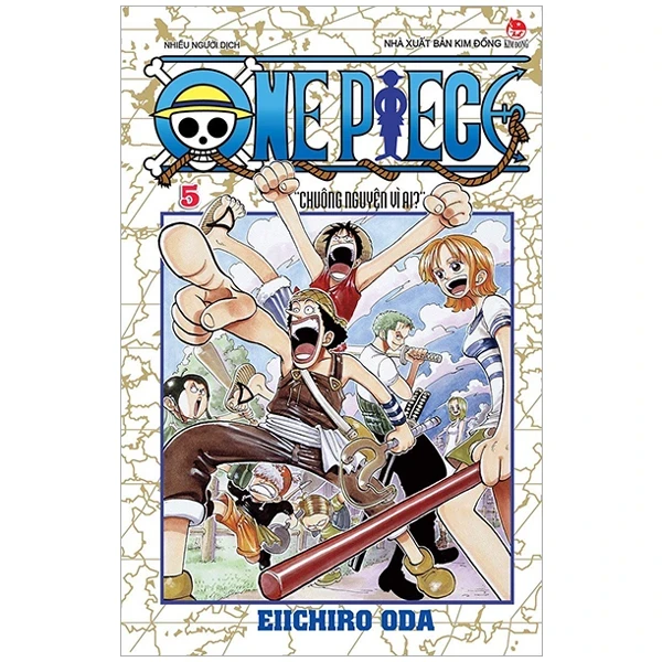 One Piece - Tập 5: Chuông Nguyện Vì Ai? - Eiichiro Oda (Mới 100%) Truyện tranh, NXB Kim Đồng - SÁCH ĐẠI HỌC