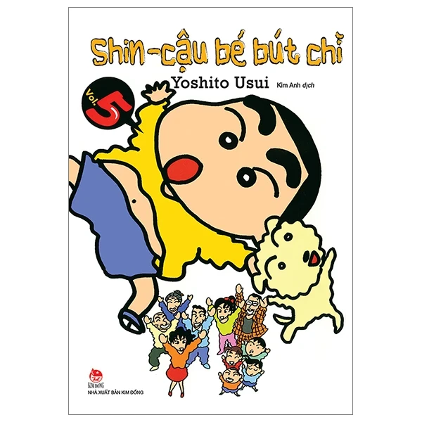 Shin - Cậu Bé Bút Chì - Tập 5 - Yoshito Usui (Mới 100%) Truyện tranh, NXB Kim Đồng - SÁCH ĐẠI HỌC