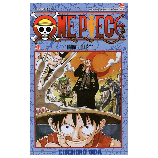 One Piece - Tập 4: Trăng Lưỡi Liềm - Eiichiro Oda (Mới 100%) Truyện tranh, NXB Kim Đồng - SÁCH ĐẠI HỌC