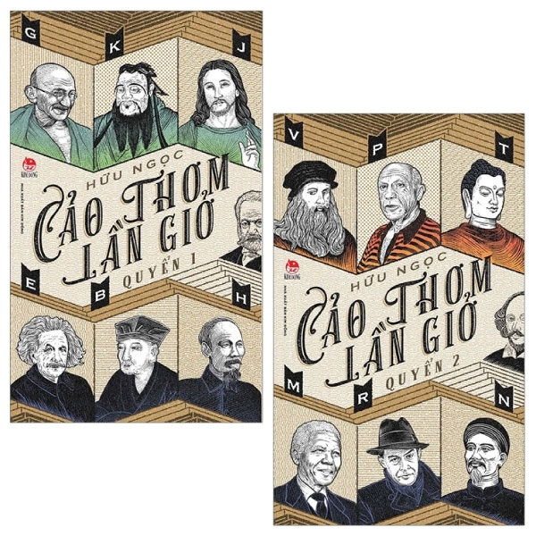 Cảo Thơm Lần Giở (Bộ 2 Quyển) - Hữu Ngọc (Mới 100%) Triết học, NXB Kim Đồng - SÁCH ĐẠI HỌC