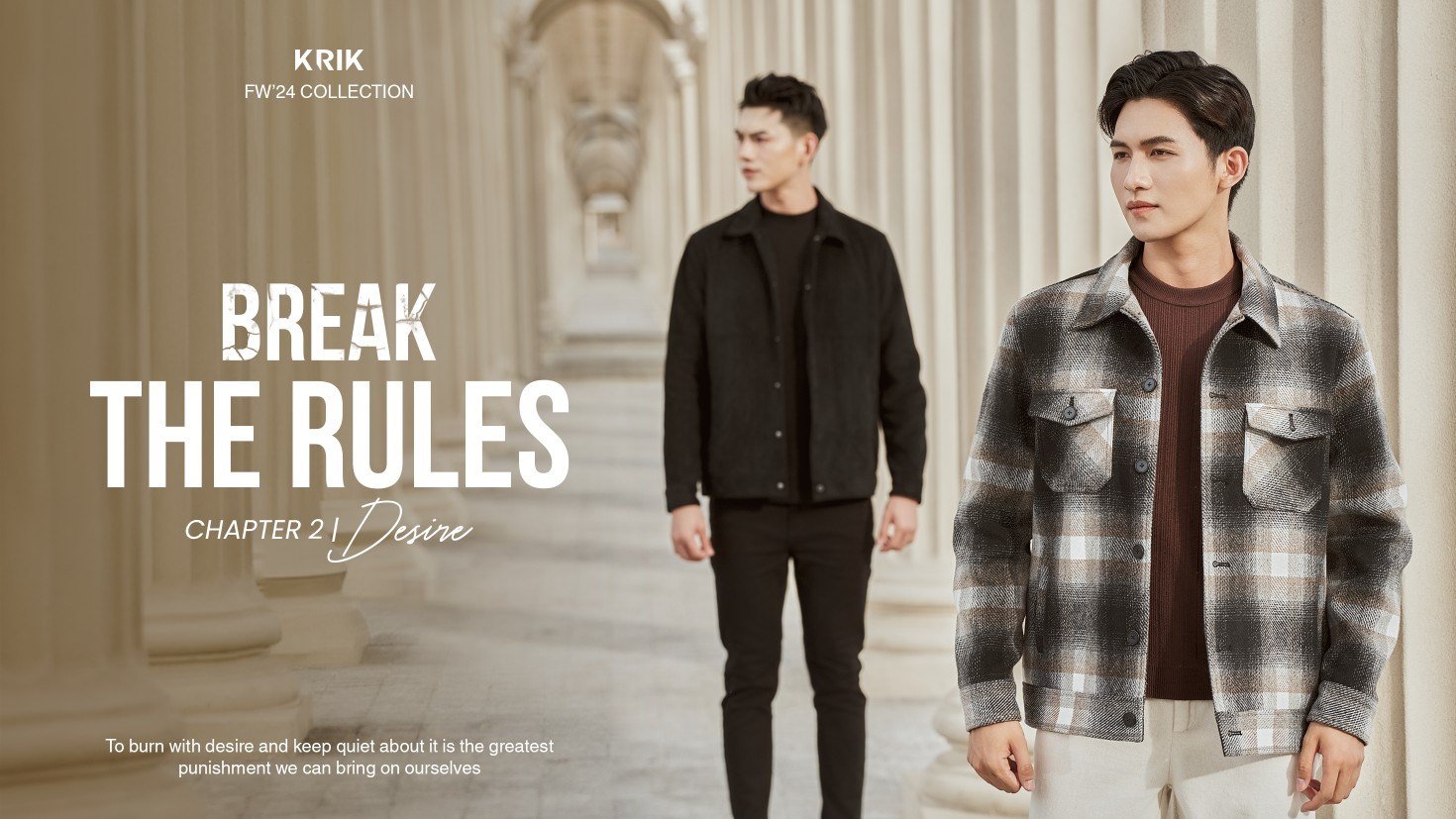 FW'24 | BREAK THE RULES - DESIRE