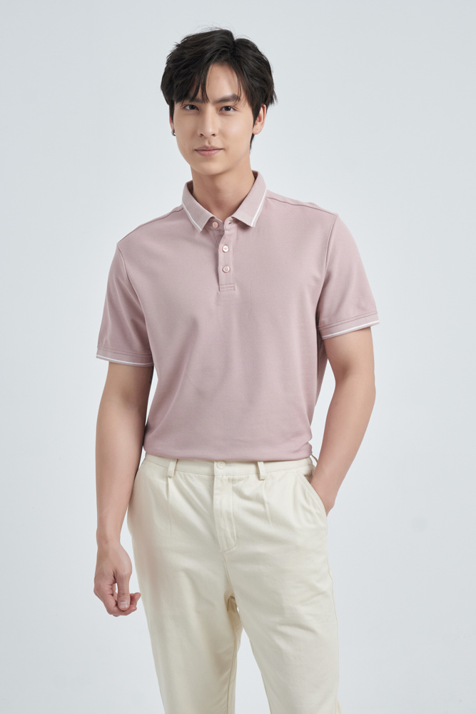 Áo Polo Fitted 2117 - Hồng - 2XL