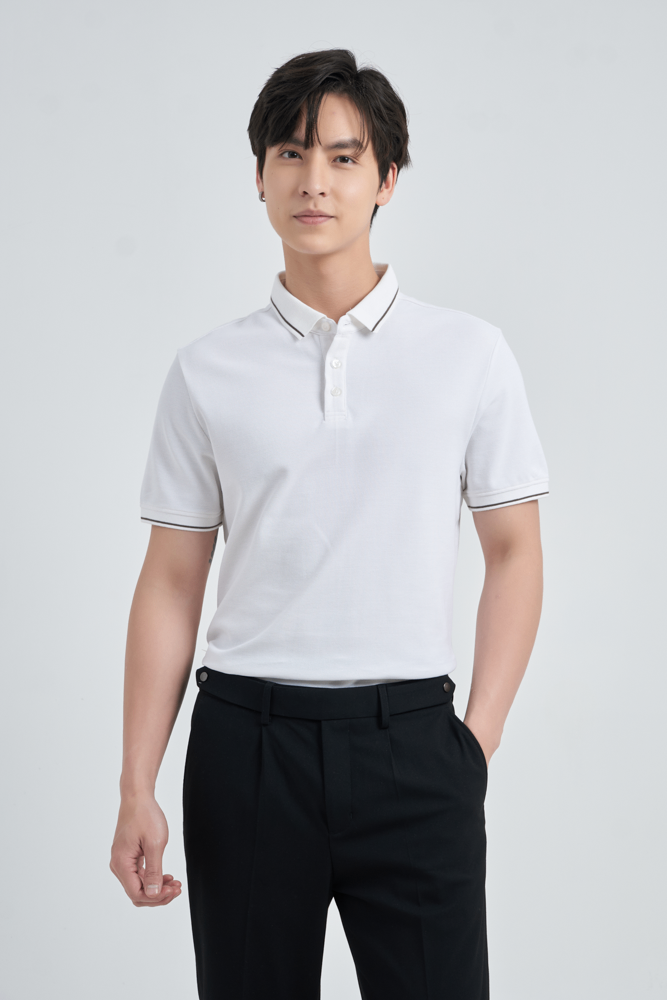 Áo Polo Fitted 2117 - Trắng - 2XL