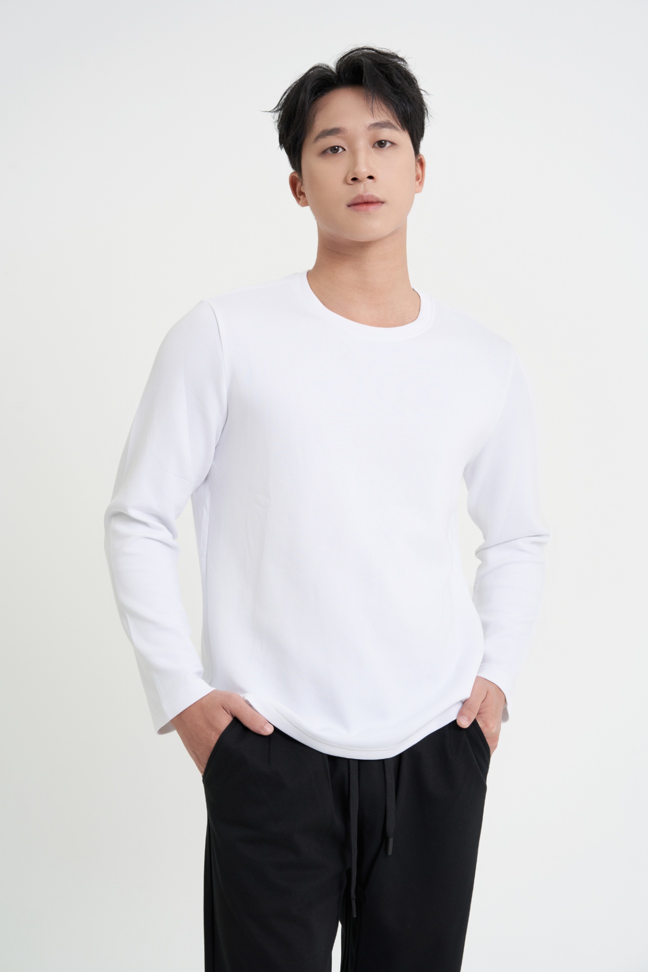 Áo Nỉ Regular 4119 - Trắng - 2XL