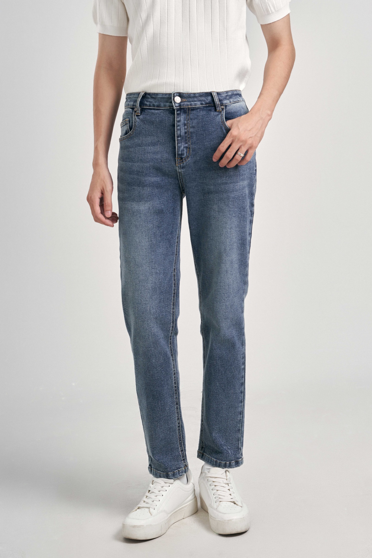 Quần Jeans Slim Cotton 6077