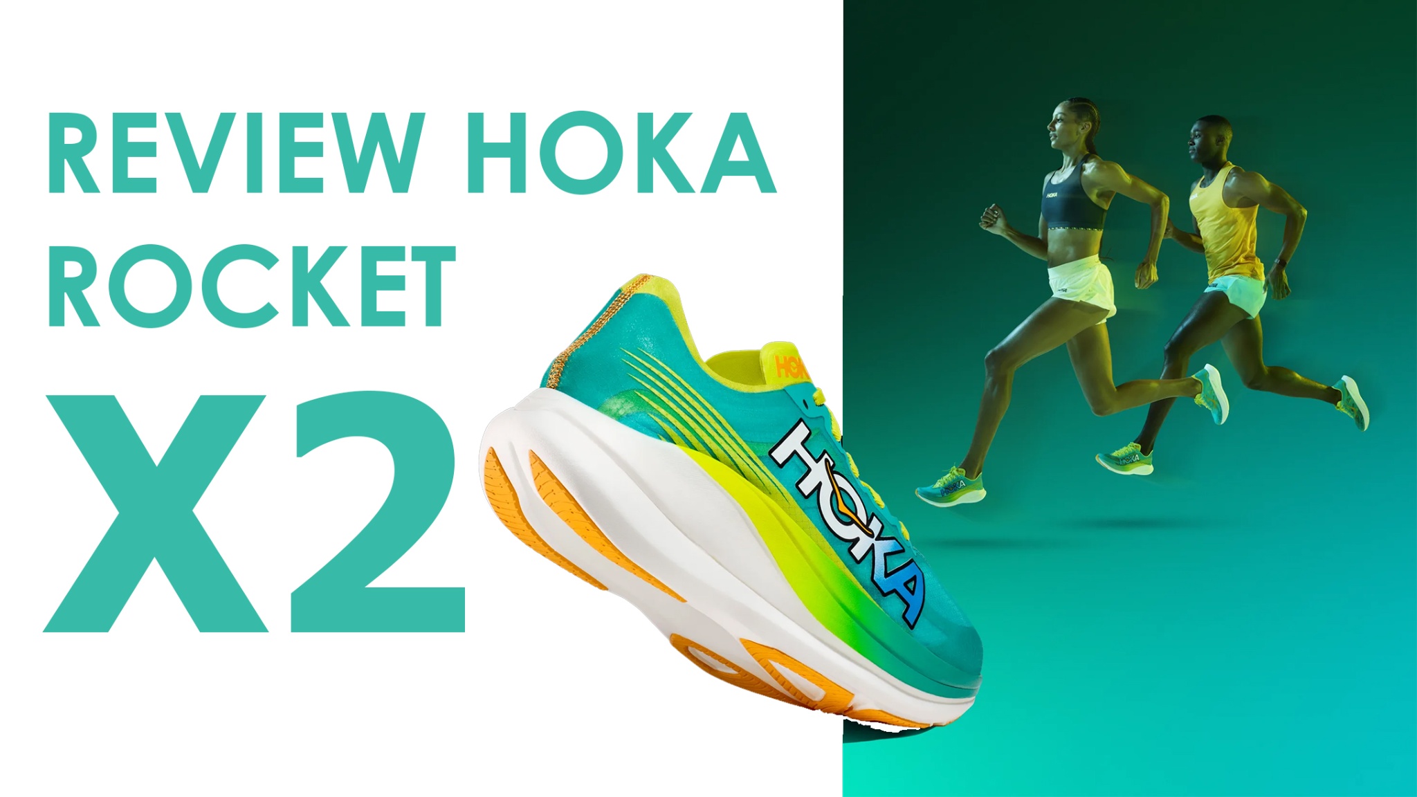 Review giày chạy bộ Hoka Rocket X 2 - siêu giày 2023