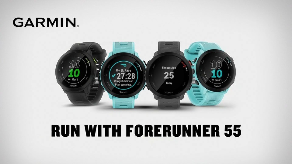 Review đồng hồ chạy bộ Garmin Forerunner 55 - mẫu đồng hồ GPS giá rẻ tốt nhất