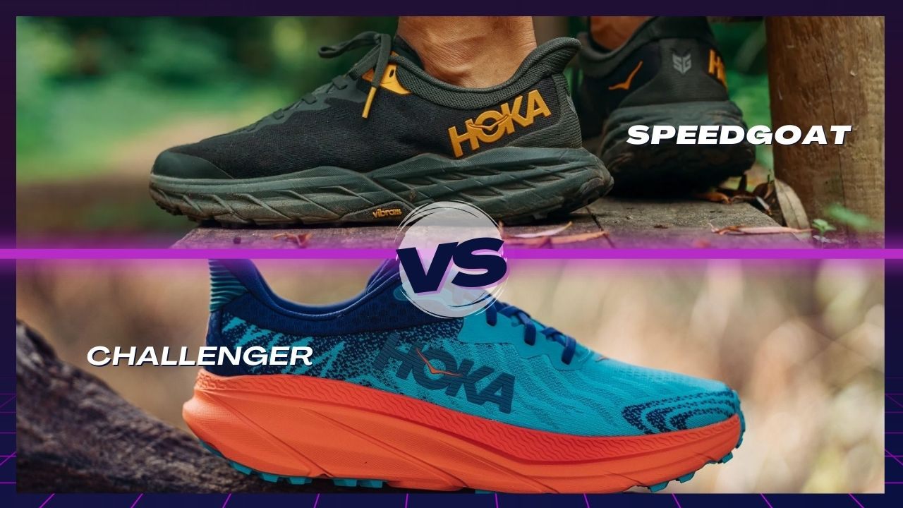 Hoka Challenger vs Speedgoat - Nên chọn giày chạy trail nào?