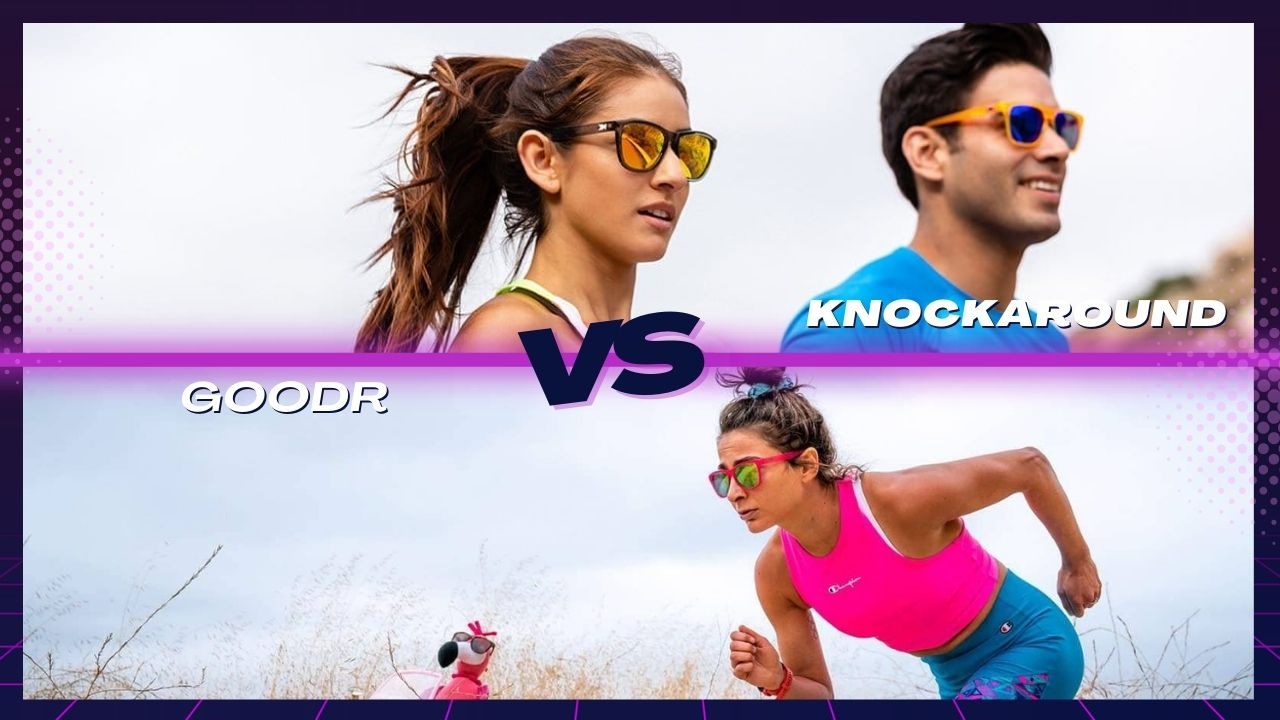 Review, so sánh kính chạy bộ Knockaround vs Goodr