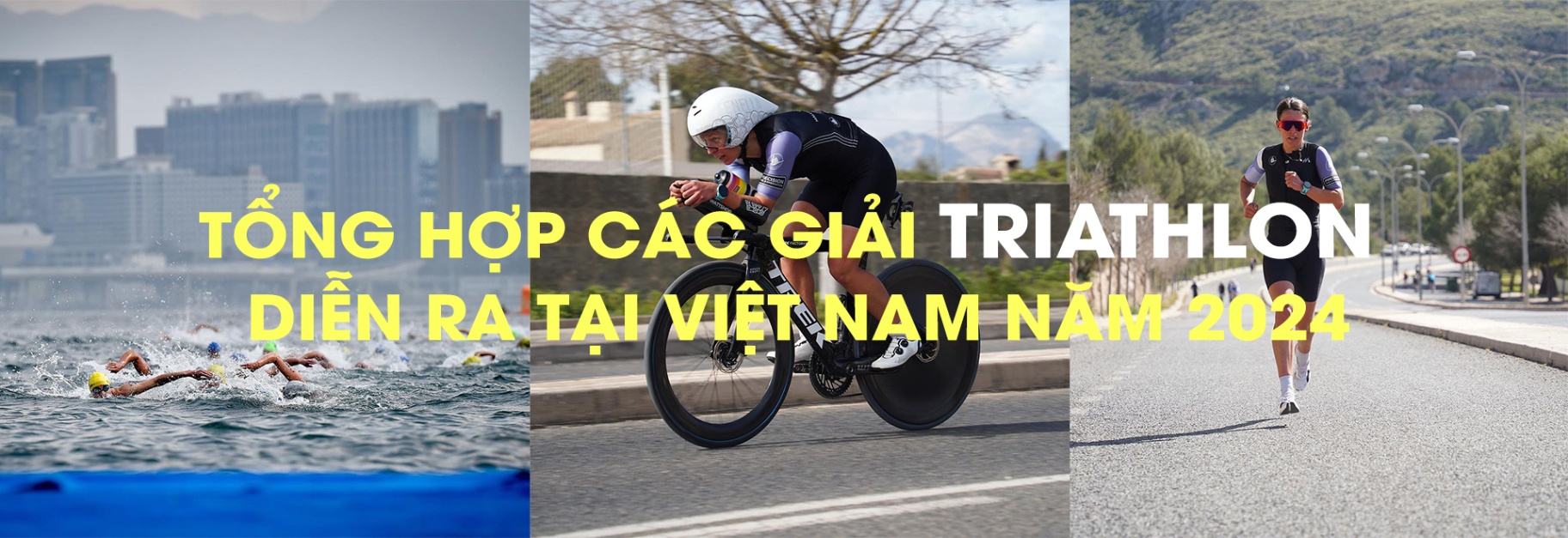 Tổng hợp những giải Triathlon diễn ra tại Việt Nam 2024