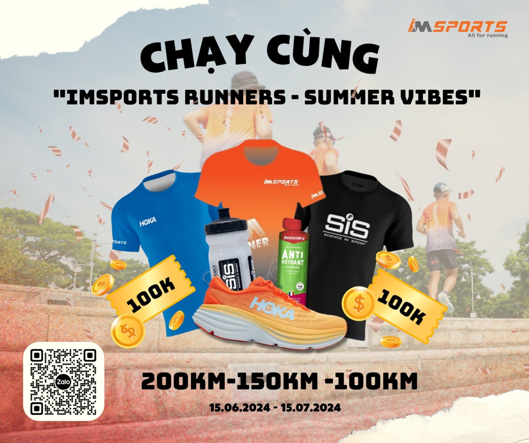 THỬ THÁCH CHẠY CÙNG IMSPORTS TEAM