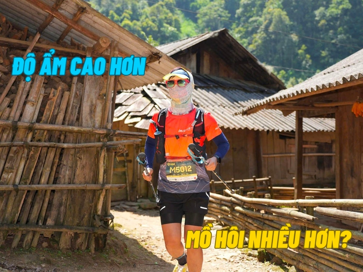 Tại sao độ ẩm cao lại khiến cơ thể mất nước và đổ mồ hôi nhiều hơn khi chơi thể thao?