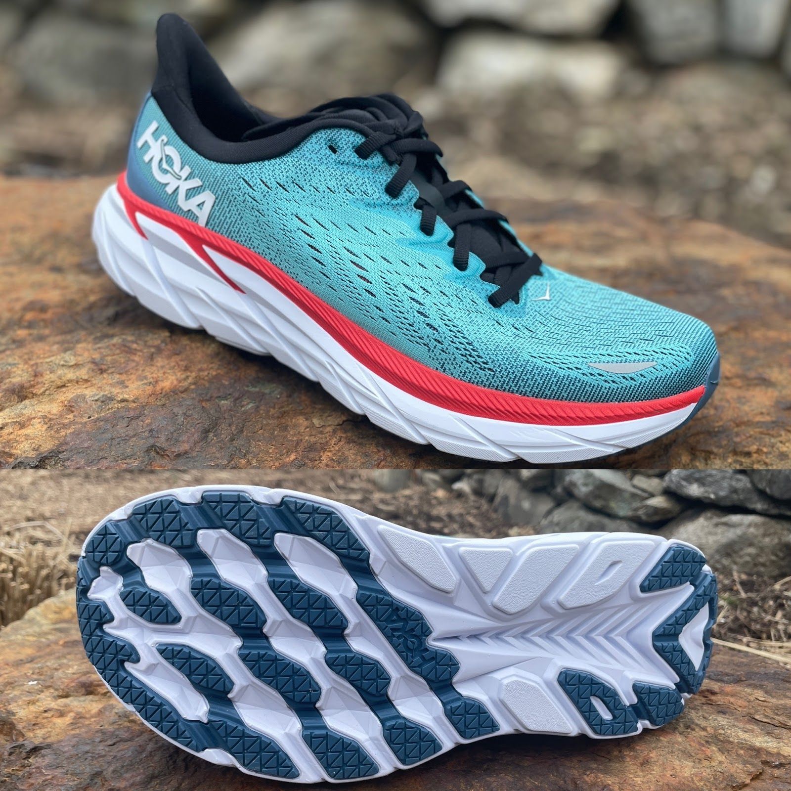 Outsole giày chạy bộ Hoka Clifton 8