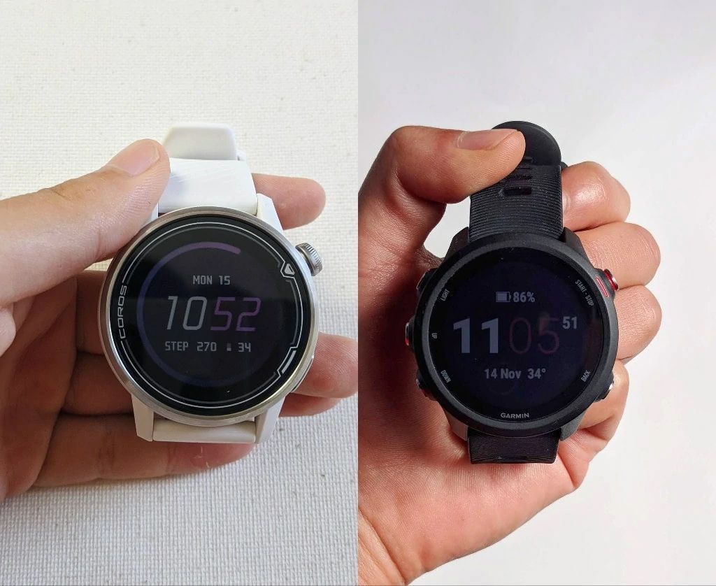 Đồng hồ Coros vs Garmin