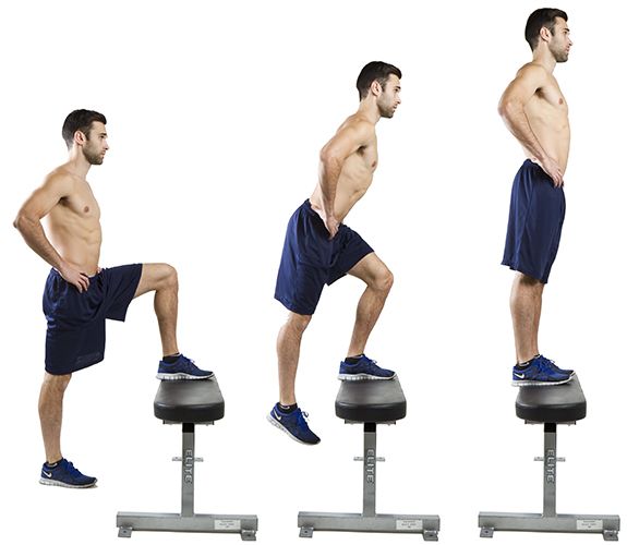 Bài tập Step-ups