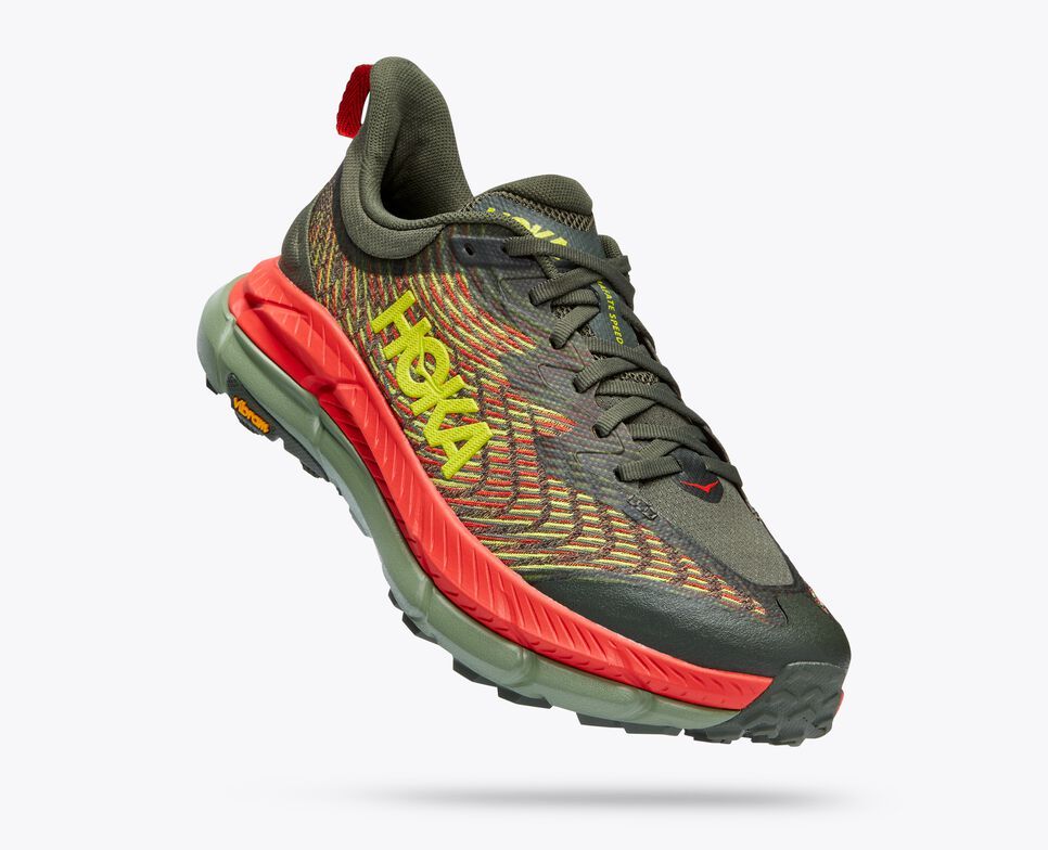 Phần Upper của giày chạy trail Hoka Mafate Speed 4