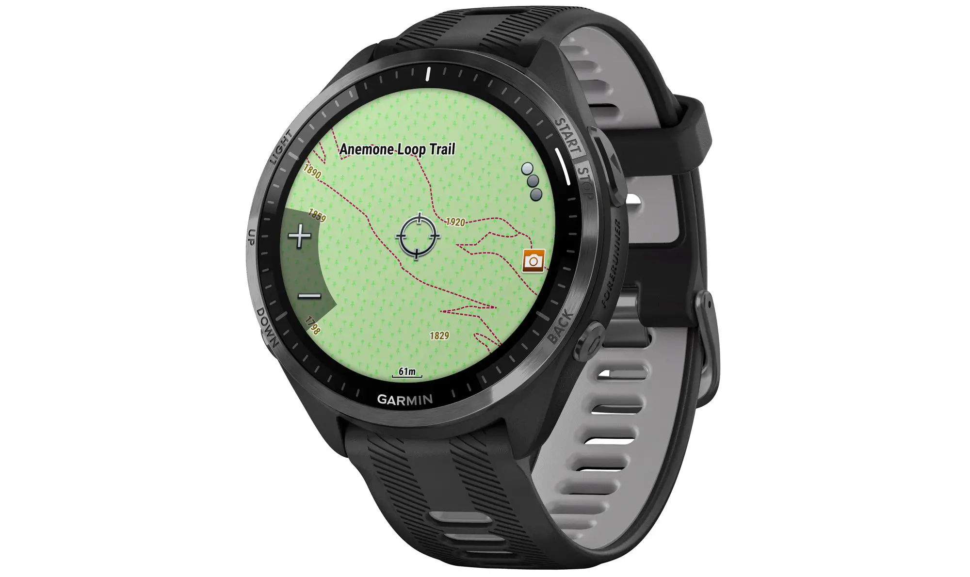 Bản đồ trên Garmin Forerunner 965