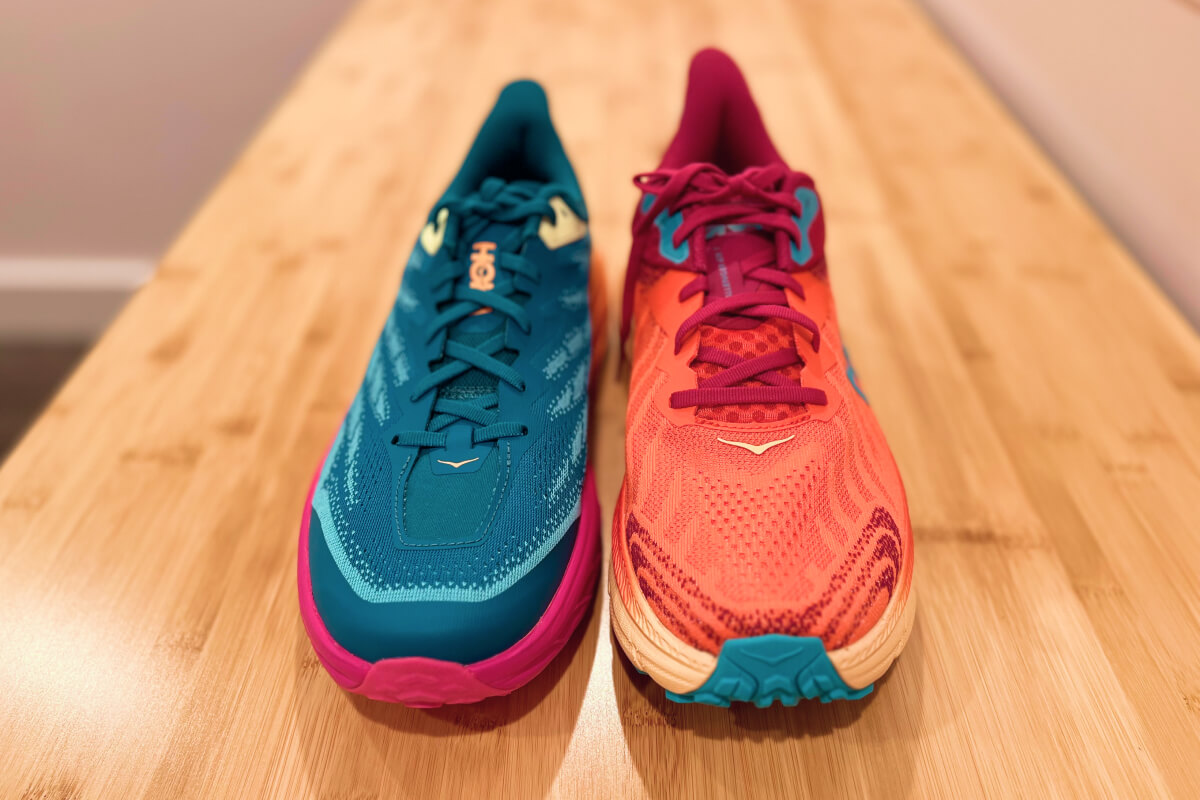 Hoka Speedgoat vs Challenger - So sánh phần Upper